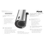 Alpok Touchless Pro Slavina - Mat Crna