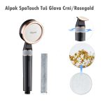ALPOK SPATOUCH TUŠ GLAVA SA DUAL FILTEROM CRNA